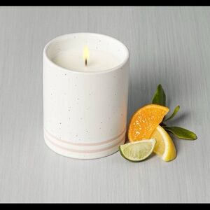 Hearth & Hand White and Pink Candle